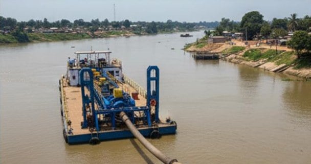 Dredging of Sand