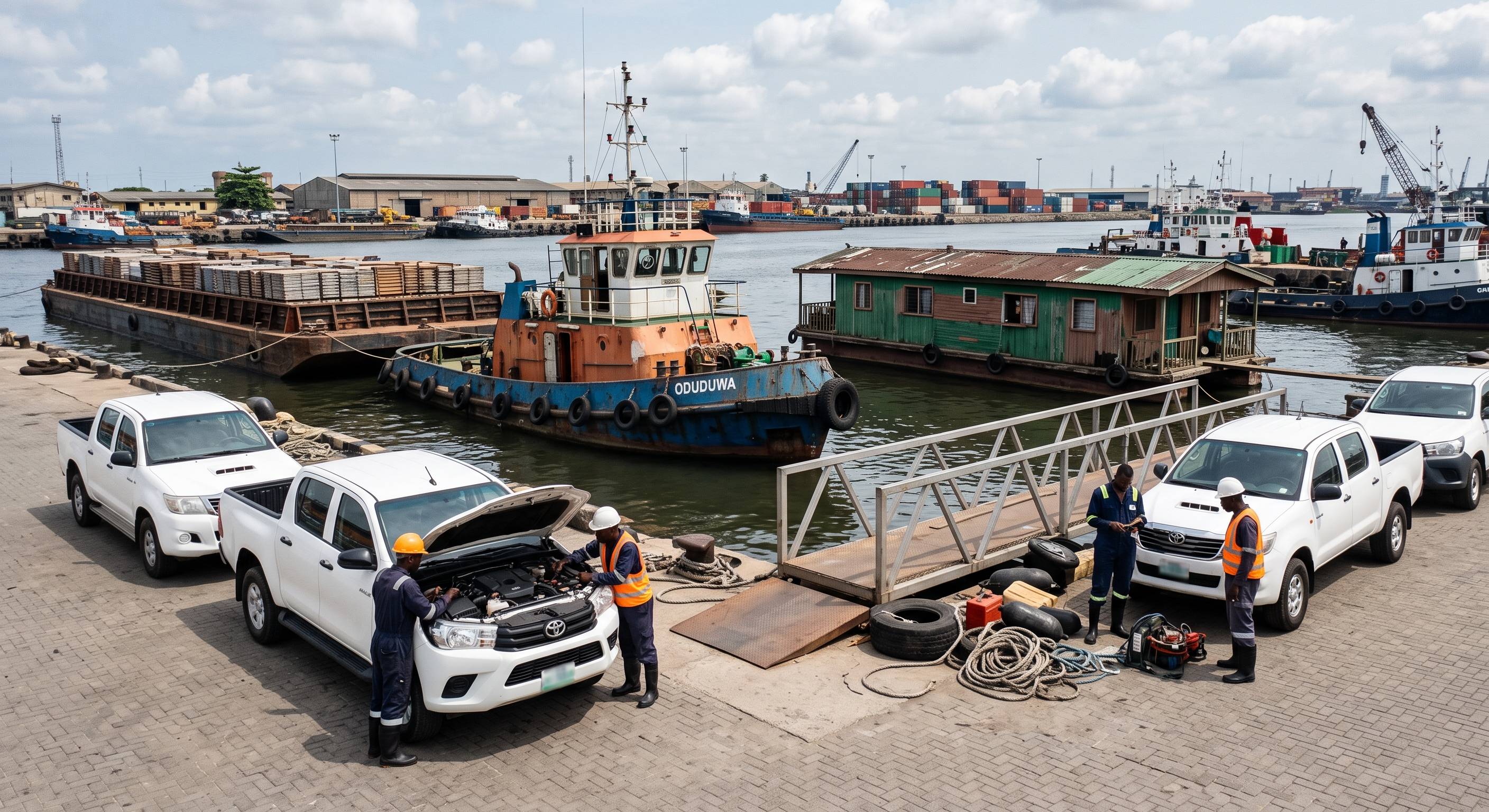 Lease of Vessel, House Boat, Barge, Tug Boat, Jeep & Vehicles